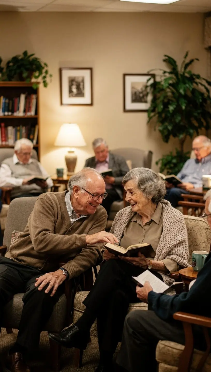 Members enjoying dance activities at retirement lifestyle club